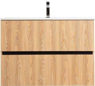 Подвесная тумба под раковину Art&Max Torino 80см бран AM-TORINO-800-2C-SO-BR-P